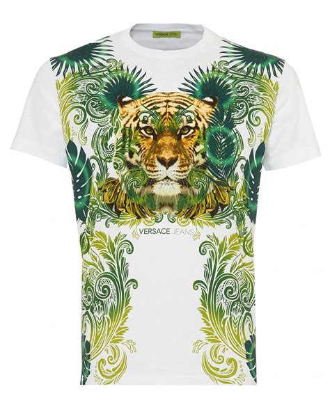 versace mens jungle print